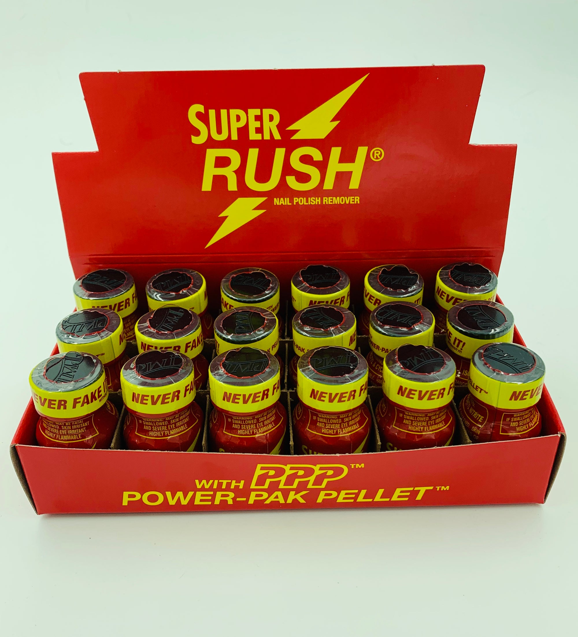 Super Rush Electrical Contact Cleaner 10 ml - 18 Count Display PS-SRUSH-D