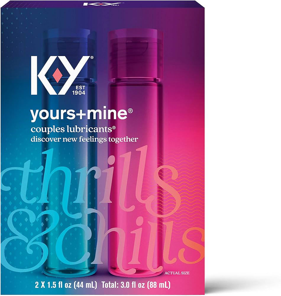 K-Y Yours and Mine Couples Lubricant PM8892