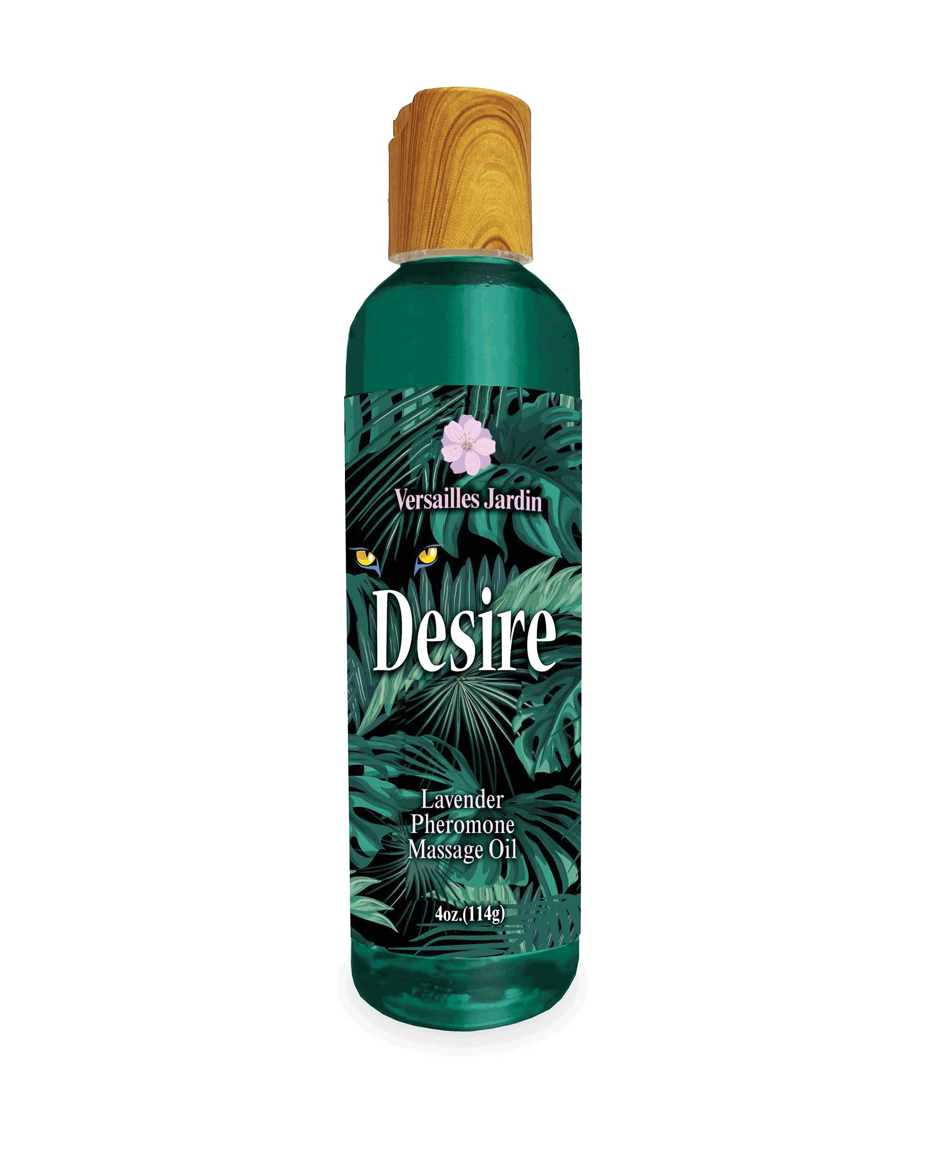 Desire Pheromone Massage Oil 4 Oz - Lavender LG-BT704