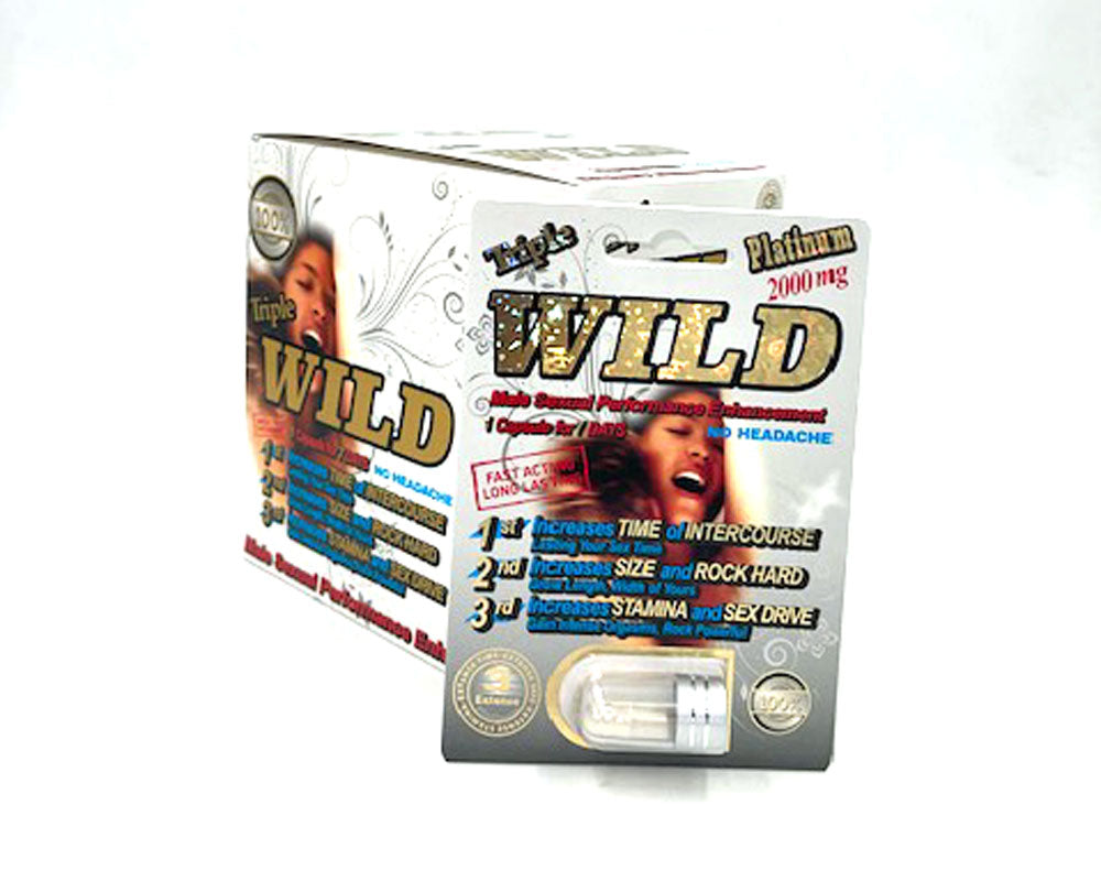 Wild Platinum Box Display of 24 Ct TS-WILDPLABOX