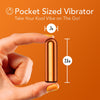 ✨ KOOL VIBES - RECHARGEABLE MINI BULLET - TANGERINE  – Designed for ultimate pleasure with premium quality and irresistible sensations. Elevate your intimate moments! 💖