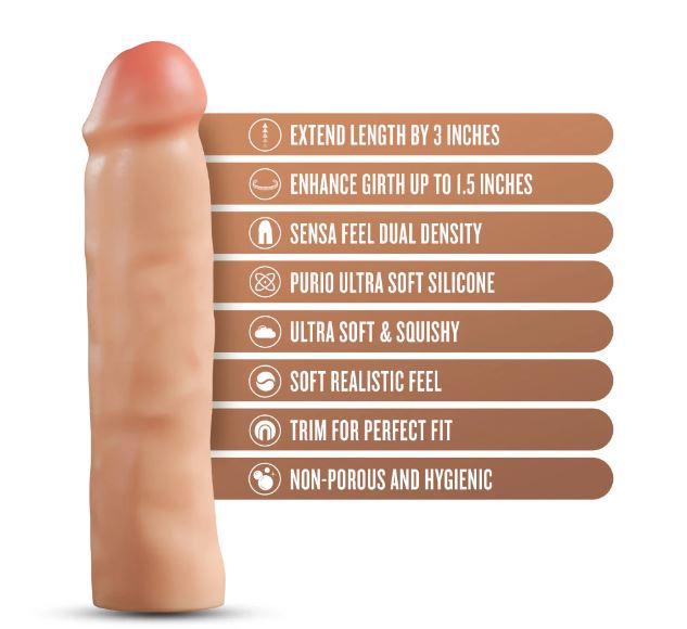 ✨ PERFORMANCE PLUS 3IN SILICONE PENIS XTENDER BEIGE – Designed for ultimate pleasure with premium quality and irresistible sensations. Elevate your intimate moments! 💖