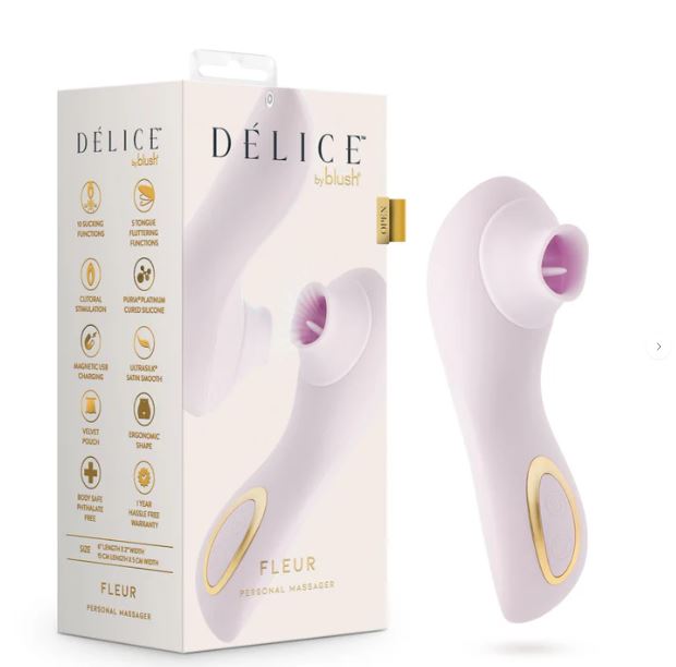 ✨ DELICE FLEUR AIR PULSING VIBE BARELY PURPLE  – Designed for ultimate pleasure with premium quality and irresistible sensations. Elevate your intimate moments! 💖