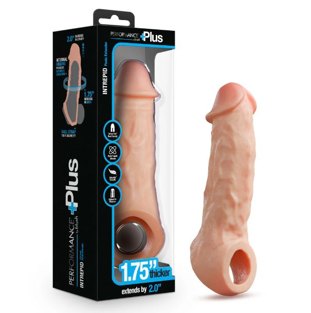 ✨ PERFORMANCE PLUS INTREPID 2IN SILICONE PENIS XTENDER BEIGE – Designed for ultimate pleasure with premium quality and irresistible sensations. Elevate your intimate moments! 💖