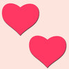 Pastease Love Glow In The Dark Neon Pink Hearts