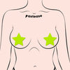 Pastease Star Glow In The Dark Neon Yellow