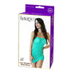 Lace Strapless Mini Dress Green