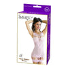 Sheer Halter Dress Pink