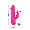 Freyja Hot Pink Intense Mini Rabbit Vibe