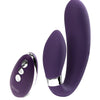 Jeni C-shaped Dual Motor Vibe With Remote - Purple