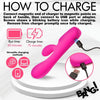 Digital Silicone Rabbit Vibrator