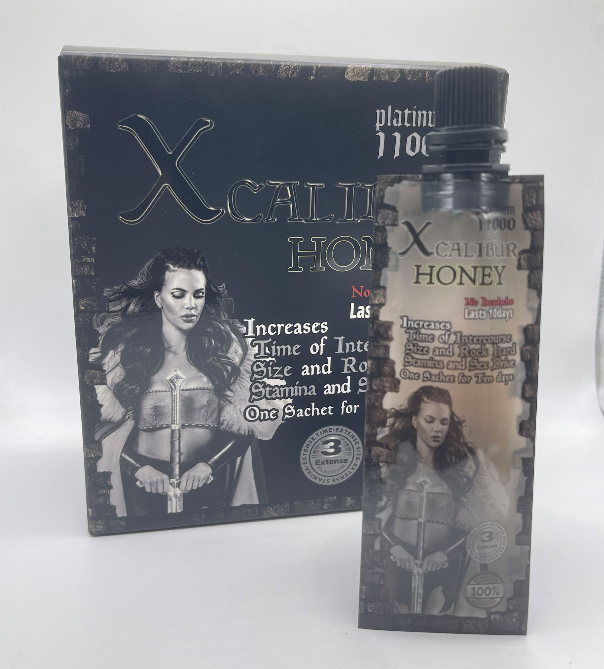 Xcalibur Honey Display of 12 Tubes TS-XCALHNY12