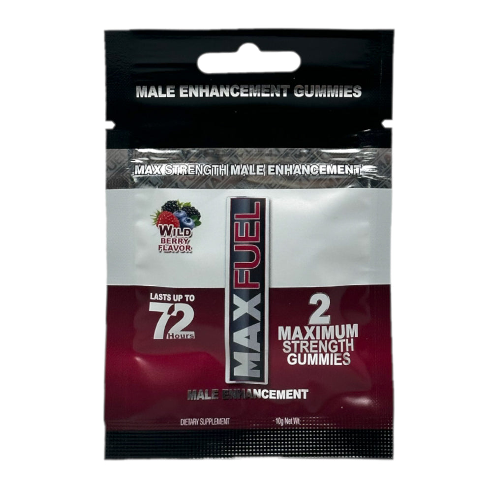 Maxfuel Male Enhancement Gummies Display of 24 -  Wild Berry TS-MFGUMBERRY