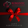 Romantic Adventures Gift Cards: Give the Gift of Pleasure & Possibility