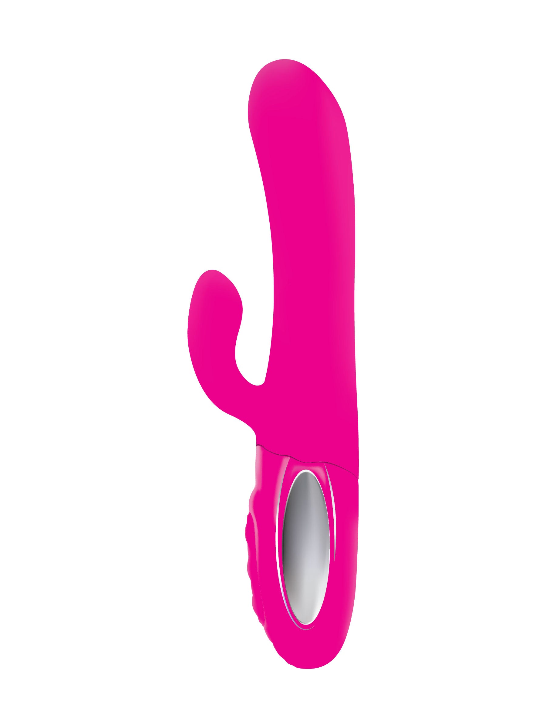 Hypnotic - Hot Pink - Thrusting Rabbit With Swinging Clitoral Stimulator VB-66107